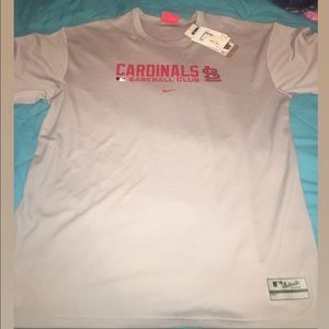 Gray Nike St. Louis Cardinals Baseball Club.